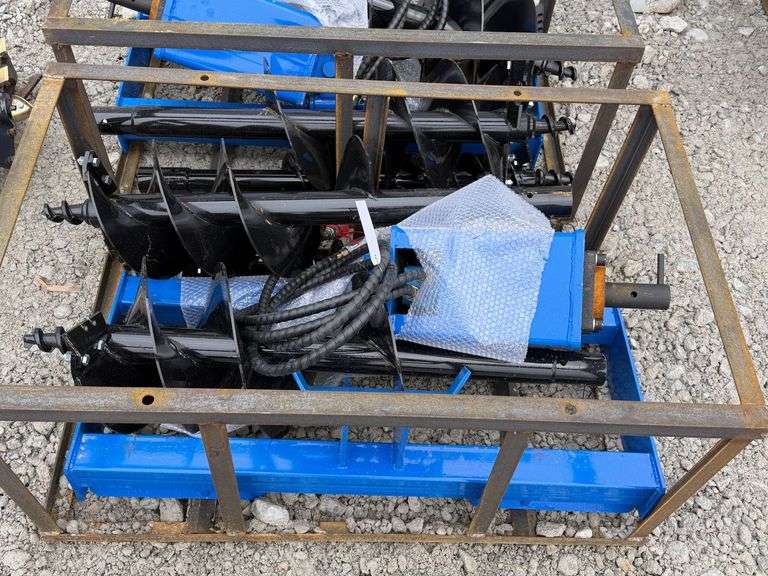 Skid Steer Auger With 3 Bits image