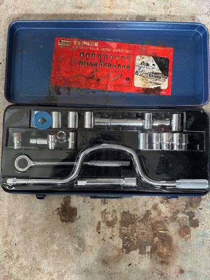 Webber 25 Piece 1/2" Drive SAE & Metric Socket Set image