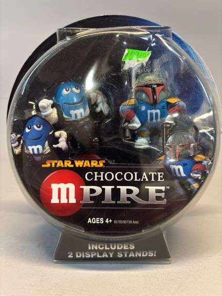 M&M's Star Wars Chocolate M-Pire Figures (Han Solo & Boba Fett)