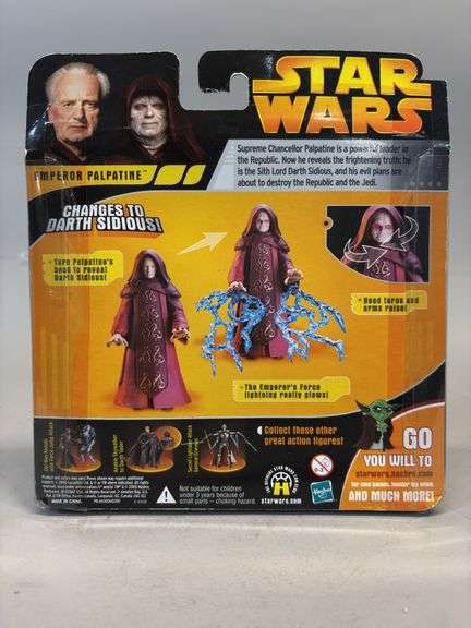 Star Wars Emperor Palpatine 'Changes to Darth Sidious' Action Figure