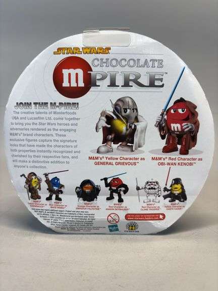 Star Wars Chocolate M-Pire M&Ms Figures in Package