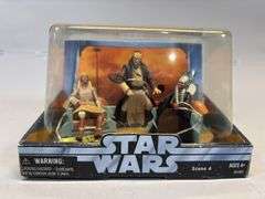 Star Wars Attack of the Clones Jedi High Council Action Figure Scene 4 Set