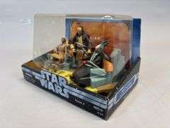 Star Wars Attack of the Clones Jedi High Council Action Figure Scene 4 Set