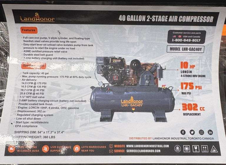 Summer Equipment Auction!