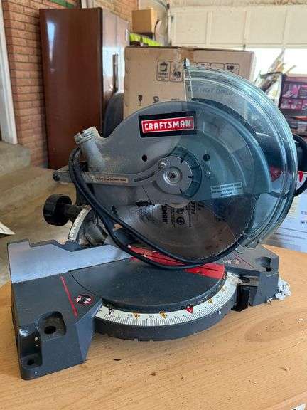 Craftsman 10-in. Compound Miter Saw with Extra Blades image