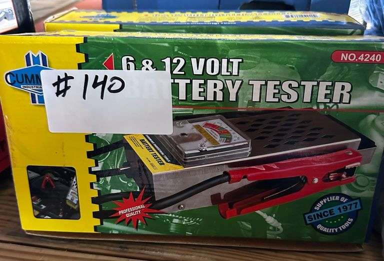 Cummins 6 & 12 Volt Battery Tester image