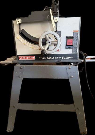 Craftsman 10 inch Table Saw with Manual Model 315.228110 image