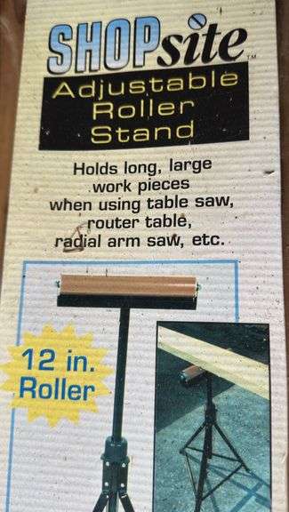 ShopSite Adjustable Roller Stand 12 inch image