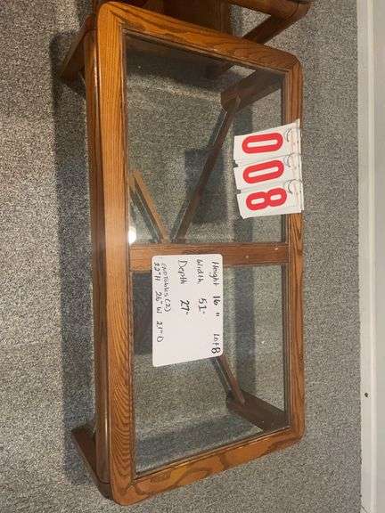 Coffee table and 2 end tables image