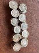 113 90% silver Roosevelt dimes pre 1965