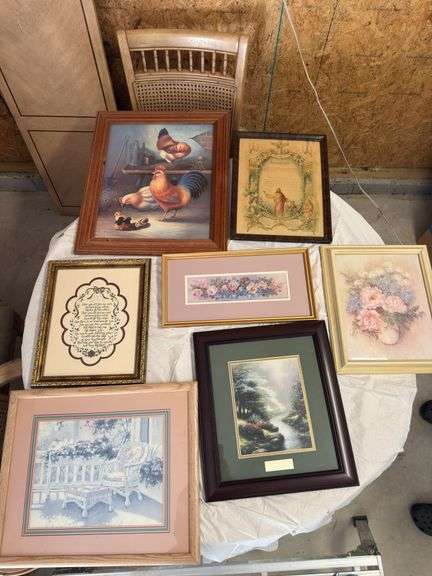 7 framed art prints