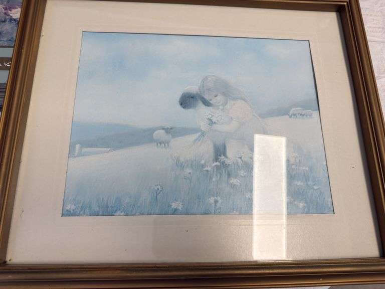 5 art prints as shown