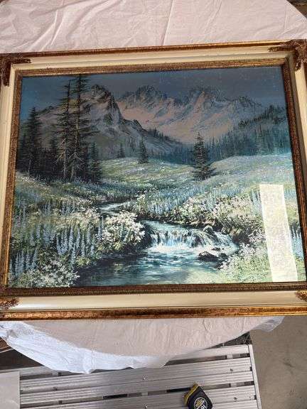Framed optical illusionary art