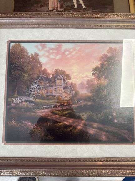 3 framed art prints