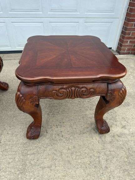 Coffee table and 2 end tables