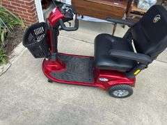 Golden brand Compation scooter with good battery and charger. 400 pound weight limit, 19 mph, 5 mile range. Runs great!