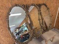 Very large ornate mirrror
