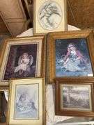 5 framed art prints