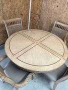 Table and chairs