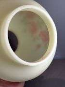 Fenton hand painted lamp. Artist Linda Fleming