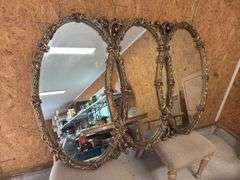 Very large ornate mirrror