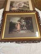 3 framed art prints