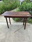 Antique wood table