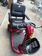 Golden brand Compation scooter with good battery and charger. 400 pound weight limit, 19 mph, 5 mile range. Runs great!
