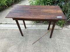 Antique wood table