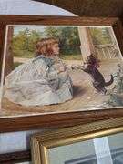 4 framed prints 1 baby print