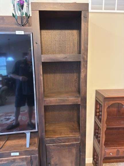 Large entertainment center. Contents NOT included