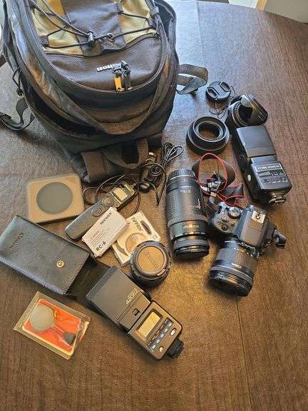 Canon Eos Rebel Sl1 and accessories