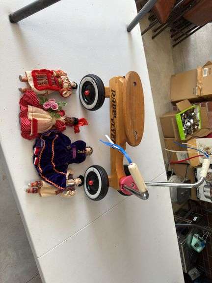 Navajo doll and other collectibles