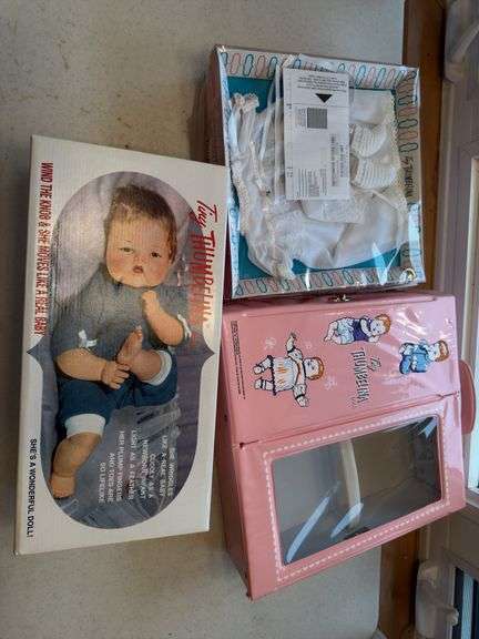 Tiny Thumbelina dolls as shown