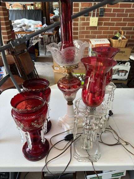 Lamps and candle holders