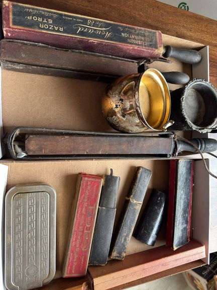 Shaving collectibles as shown