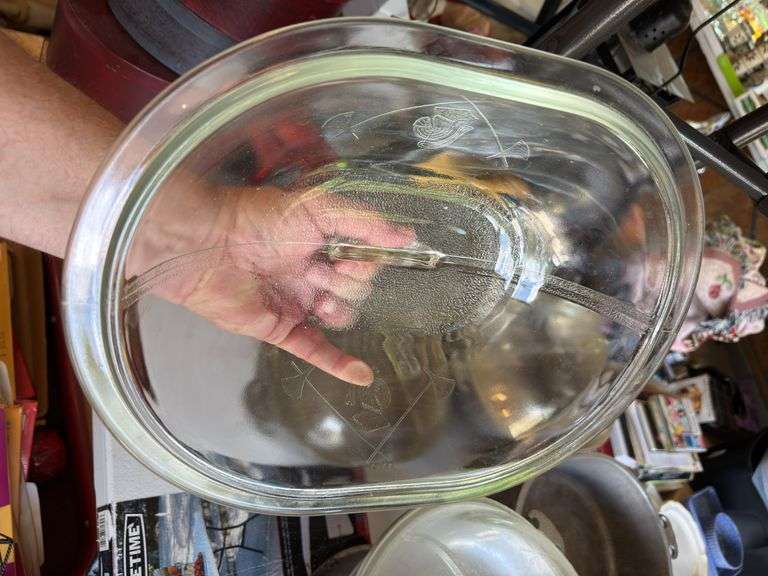 Aluminum serving pieces, most “Guardian Services”