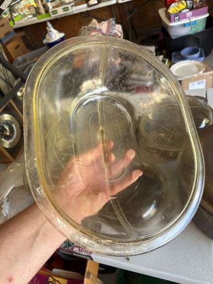 Aluminum serving pieces, most “Guardian Services”