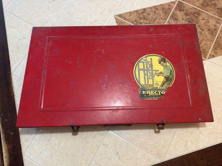 Vintage erector set