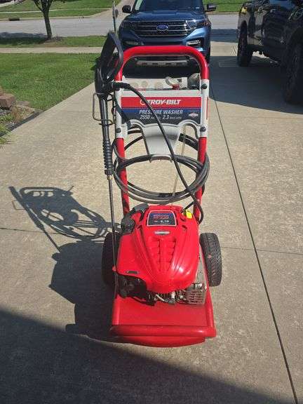 Troybilt pressure washer