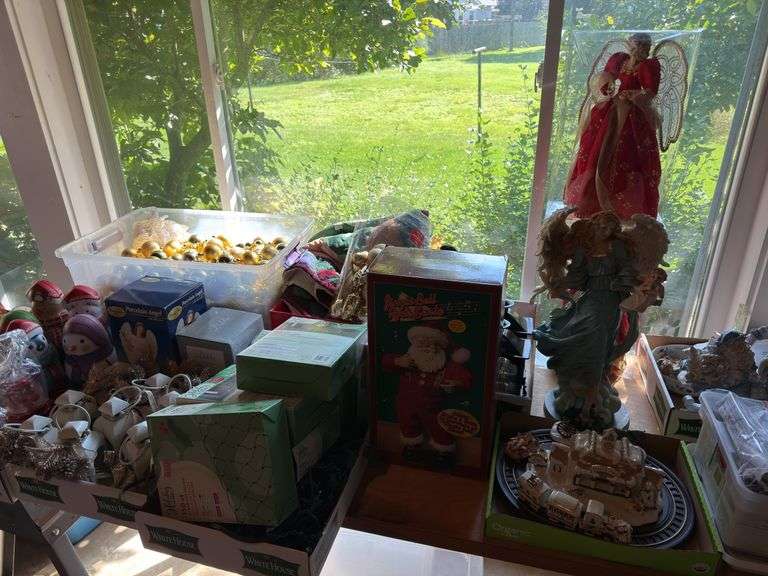 Large lot of Christmas items