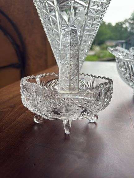 Lot of Hofbauer byrdes lead crystal items as shown.