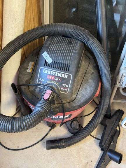 Craftsman wet dry vac