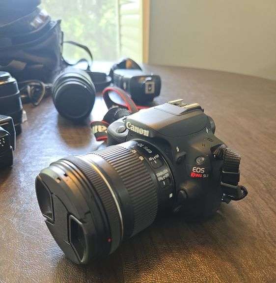 Canon Eos Rebel Sl1 and accessories