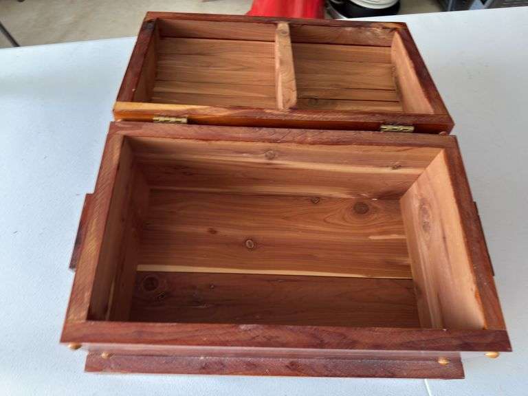 Cedar treasure chest
