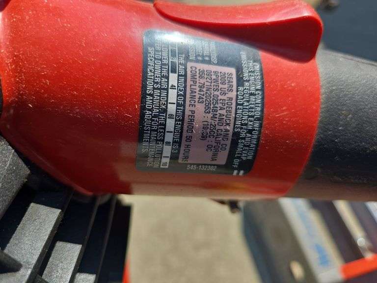 Craftsman gas leaf blower