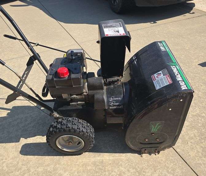 Yard machines snowblower