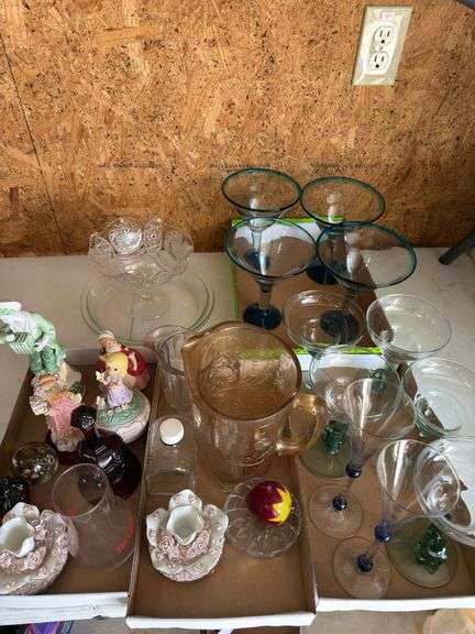 Glassware as shown
