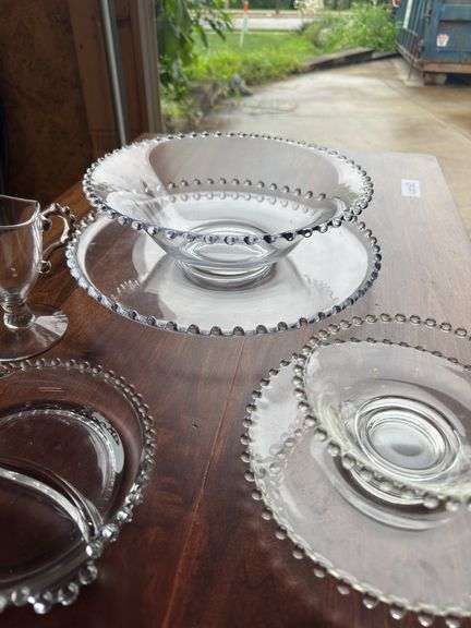 Lot of candle wick glass as shown