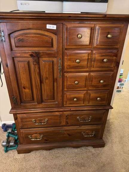Wood armoire